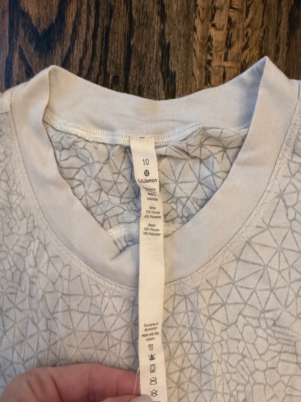 LULULEMON cropped tank top gray size 10 - Picture 2 of 4